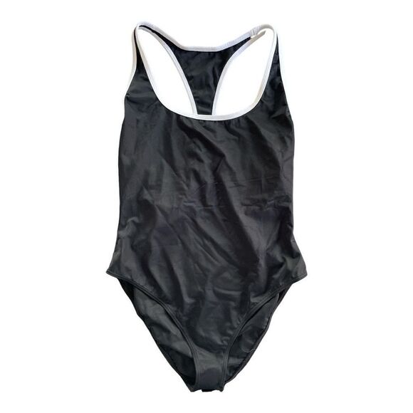 NWT RVCA Binded Cheeky One Piece in Black L - Picture 5 of 9